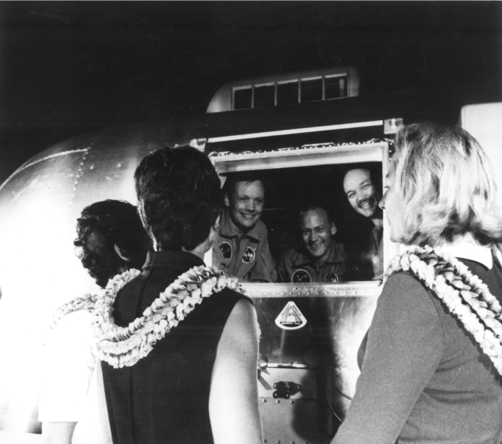 Apollo 11 astronauts in Quarantine